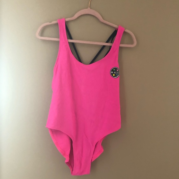 MAUI ONE PEICE HIGH-CUT SWIMSUIT - Picture 1 of 3